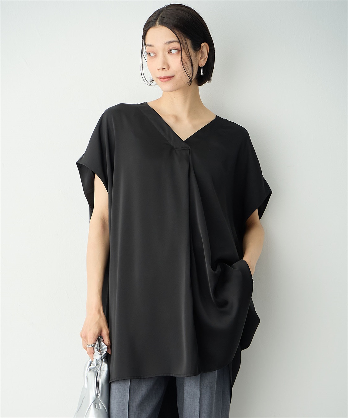 ONE‘S TRUE ビッグオーバーブラウス_variation_1