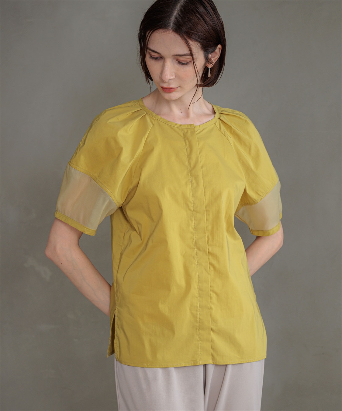 ONE‘S TRUE シアースリーブトップス_variation_3