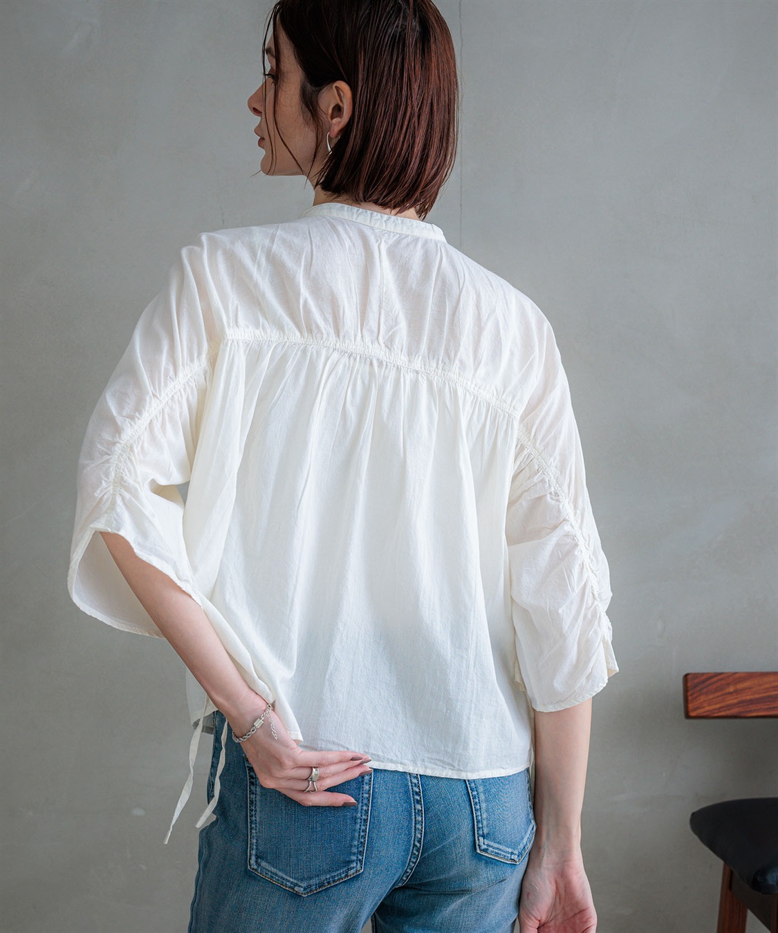 ONE‘S TRUE ギャザーシャツ_variation_2