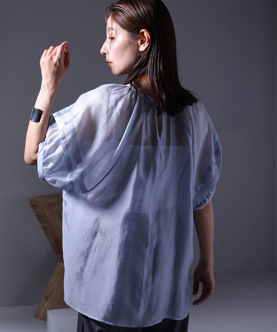 ONE‘S TRUE バルーンスリーブブラウス_main