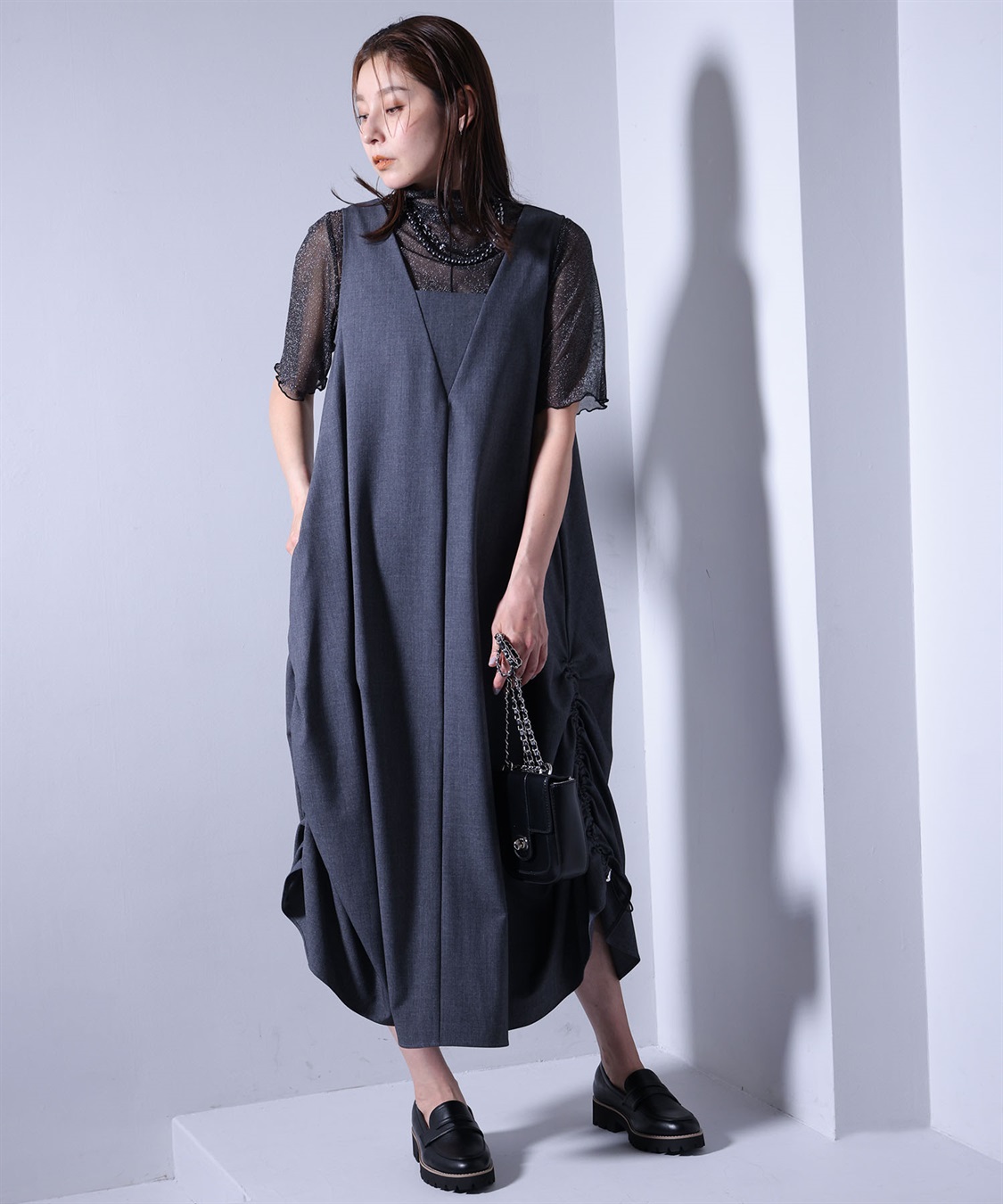 ONE‘S TRUE ドロストヘムワンピース_variation_2