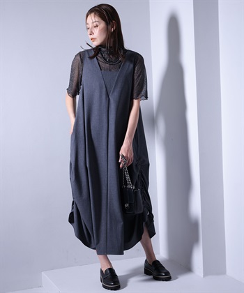 ONE‘S TRUE ドロストヘムワンピース_variationthumb_2