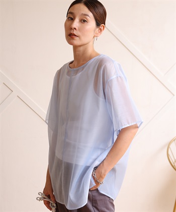 ONE‘S TRUE ハーフスリーブブラウス_variationthumb_3