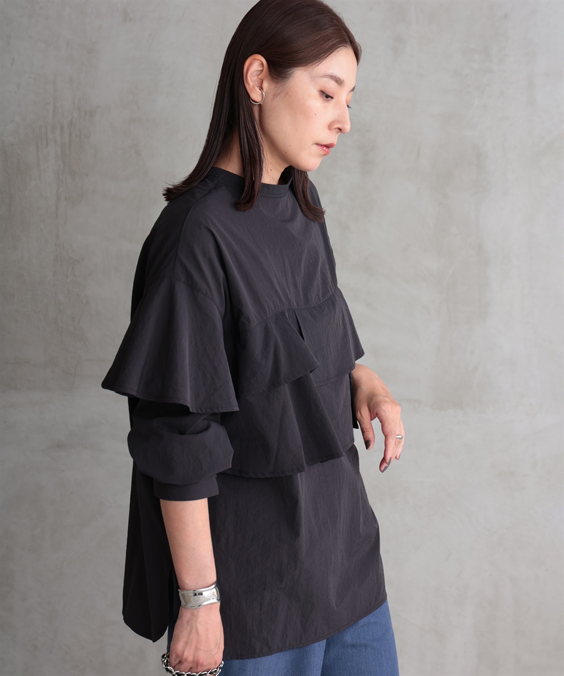 ONE‘S TRUE フリルコンシャスブラウス_variation_1