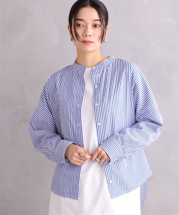 ONE‘S TRUE ストライプオーバーシャツ_variationthumb_2