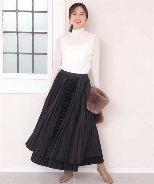 JEANASIS 今季プリーツスカート S 楽天市場】【SALE／20%OFF】レザーライクプリーツスカート
