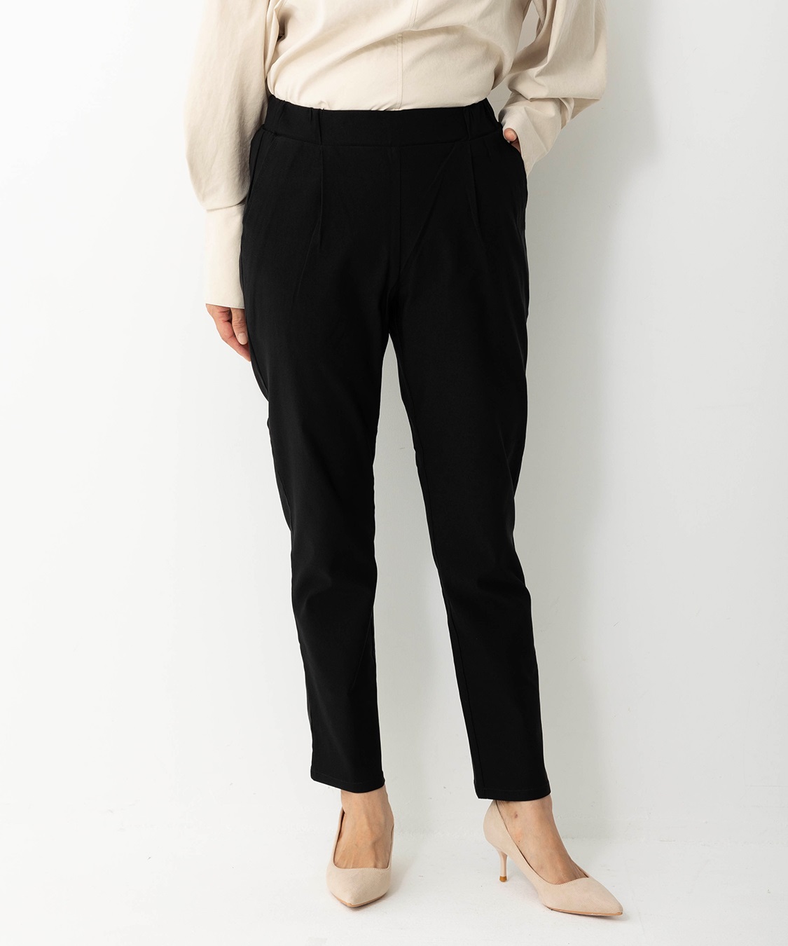 ONE‘S TRUE 裏起毛テーパードパンツ_variation_1