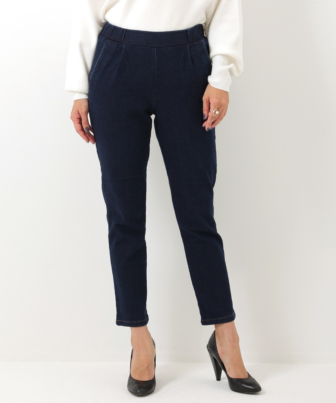 ONE‘S TRUE 裏起毛デニムパンツ_main