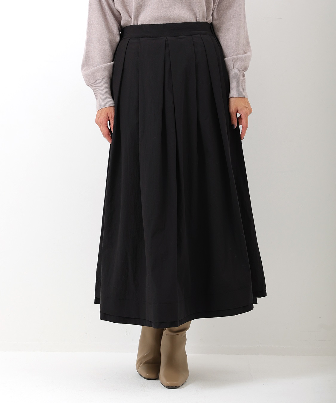 ONE‘S TRUE タックフレアースカート_variation_1