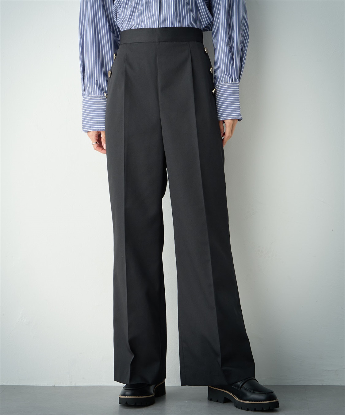 ONE‘S TRUE セミフレアパンツ_variation_1