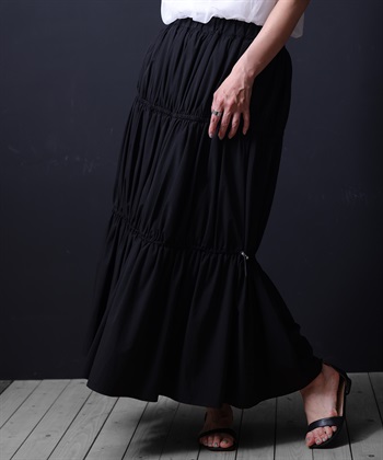 ONE‘S TRUE ドロストティアードスカート_variationthumb_1