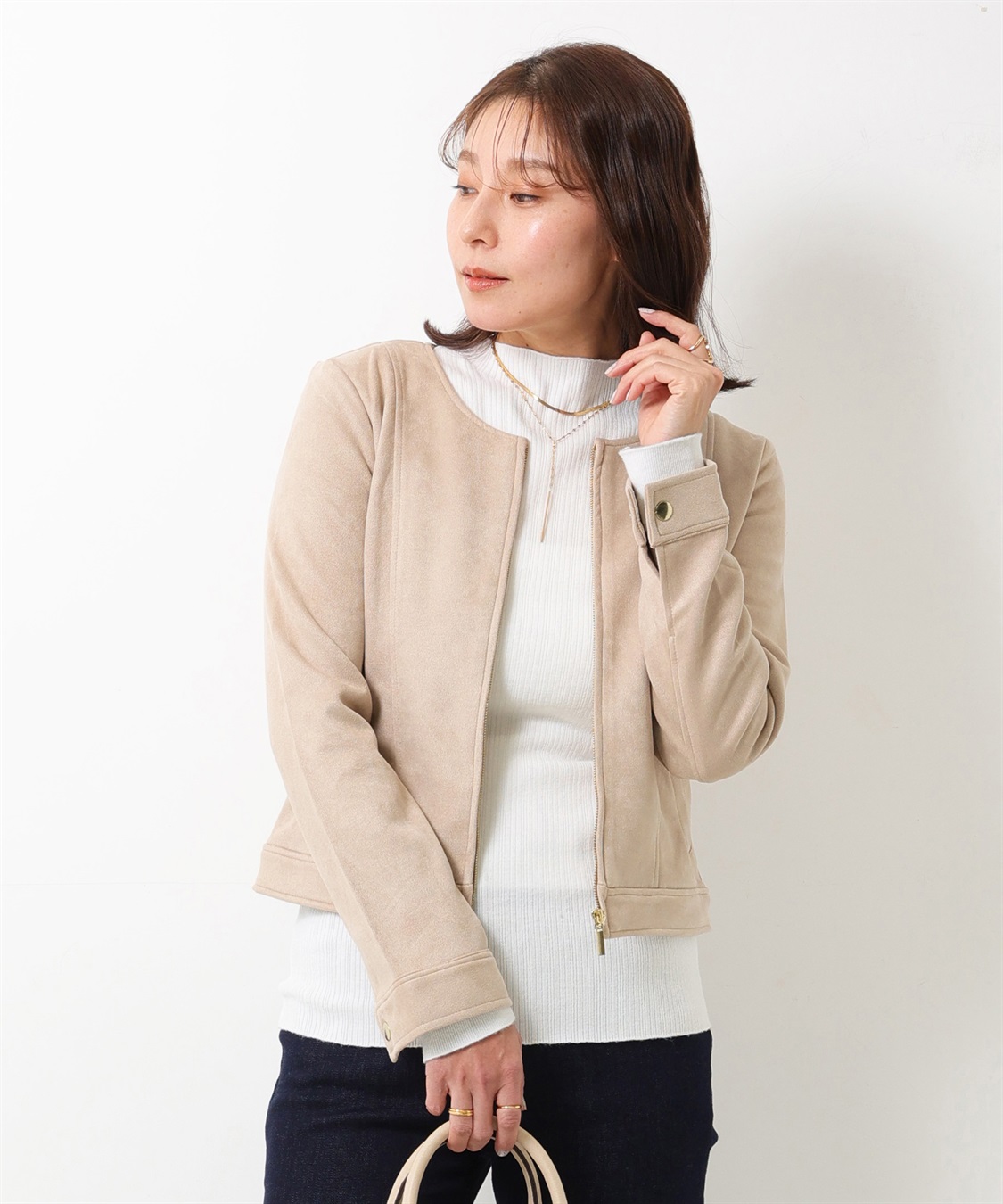 ONE‘S TRUE スエードジャケット_variation_2