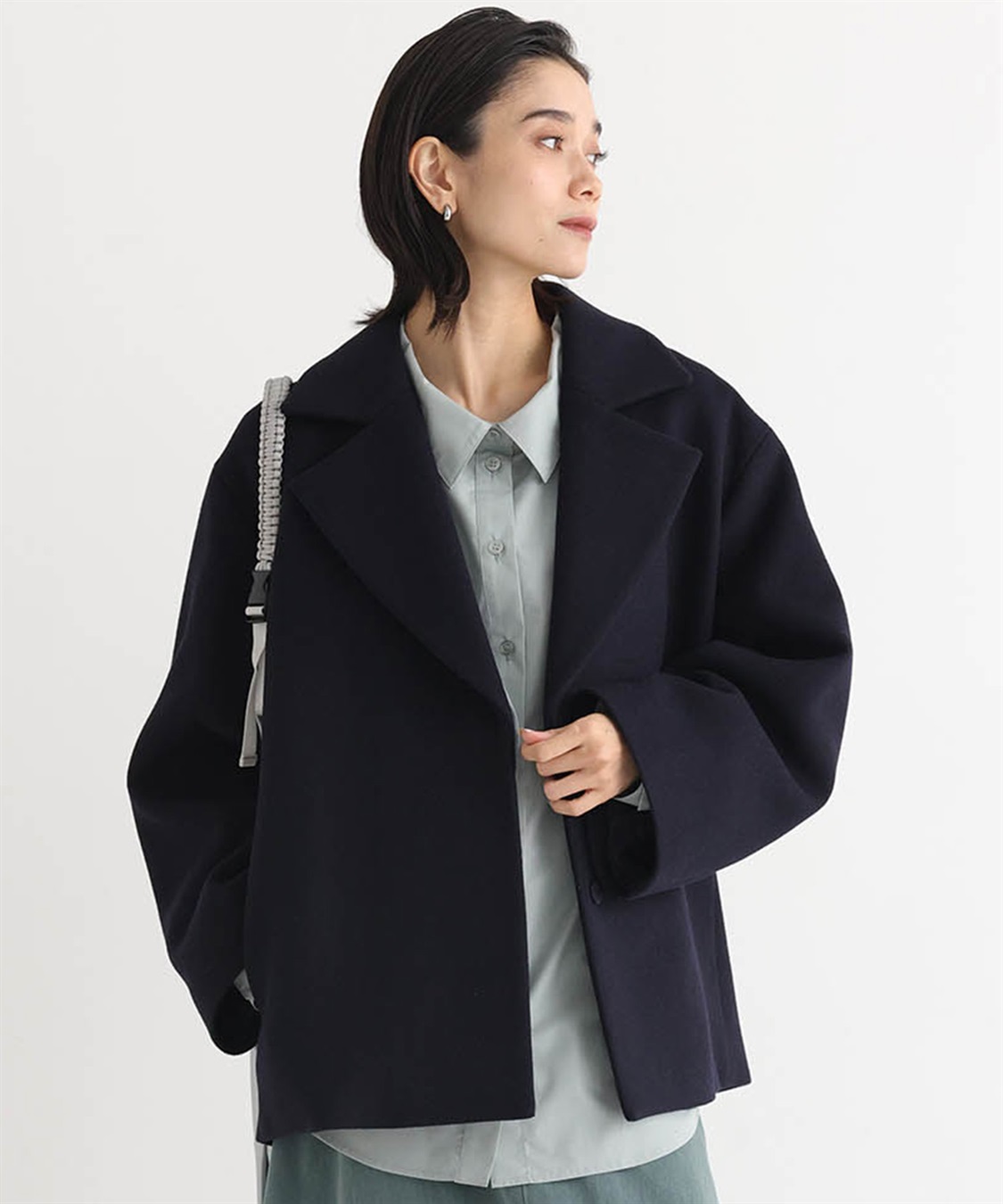 uncrave アンクレイヴ　ショートコート 中古・古着通販】uncrave (アンクレイヴ) ショートコート