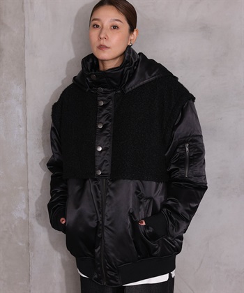 ONE‘S TRUE ハイブリッドブルゾン_variationthumb_1