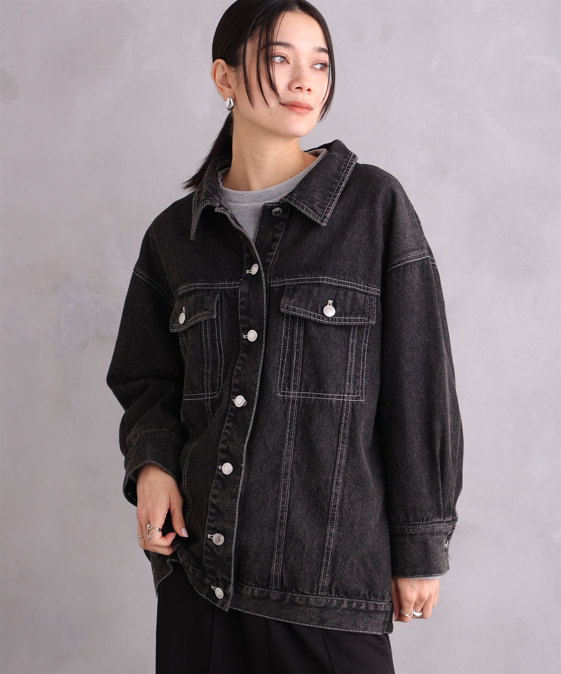 ONE‘S TRUE オーバーデニムジャケット_variation_1