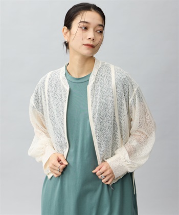 ONE‘S TRUE レースブルゾン_variationthumb_2