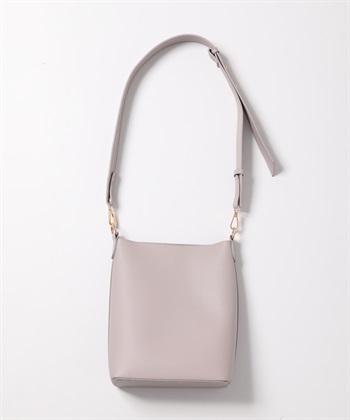 合皮BAG(Ｌグレー-フリー)