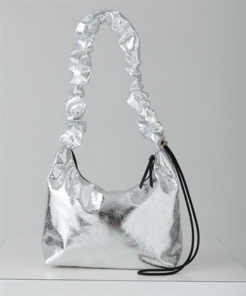 シャーリングショルダーBAG(銀-フリー)