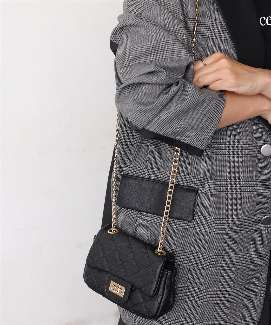 ONE‘S TRUE 合皮キルトBAG_variation_1