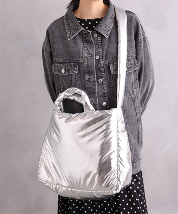 ONE‘S TRUE メタリックパフバッグ_variationthumb_2