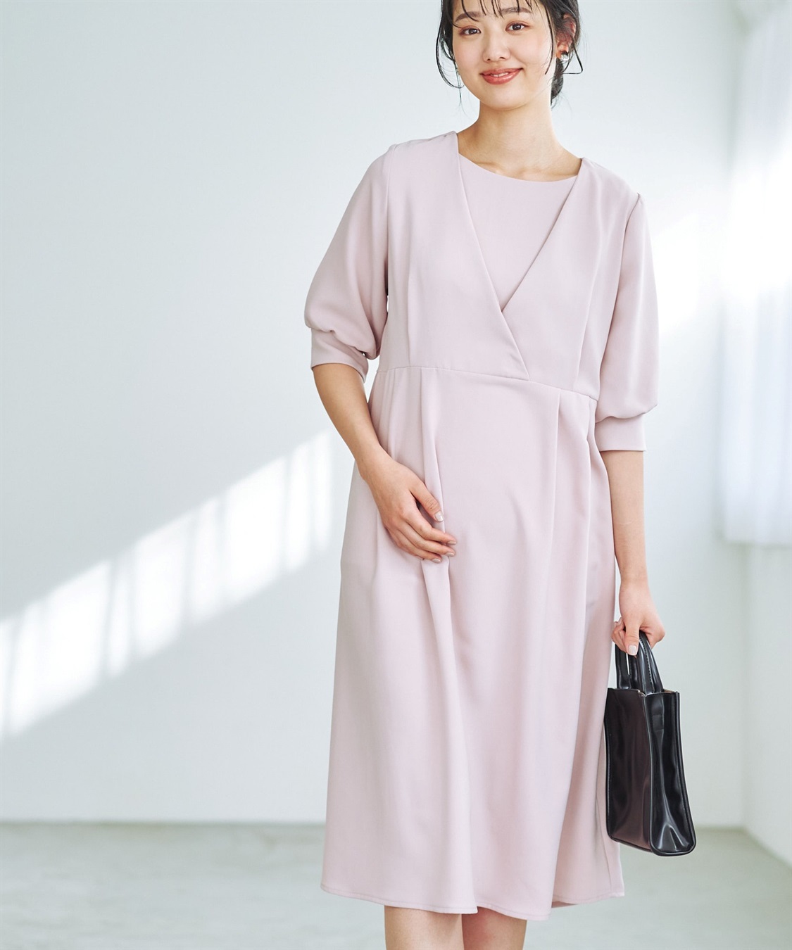 授乳口付きマタニティきれいめワンピース フォーマル Rosemadame クロスプラス公式通販サイト 授乳口付きマタニティきれいめワンピース フォーマル Rosemadame クロスプラス公式通販サイト