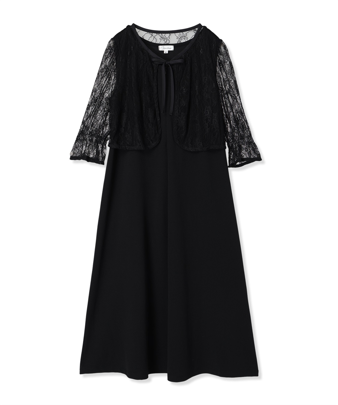 Rosemadame レースボレロドッキング フォーマルワンピース（マタニティ/授乳服）授乳口付き 授乳楽々 妊婦服 産前・産後対応_variation_1