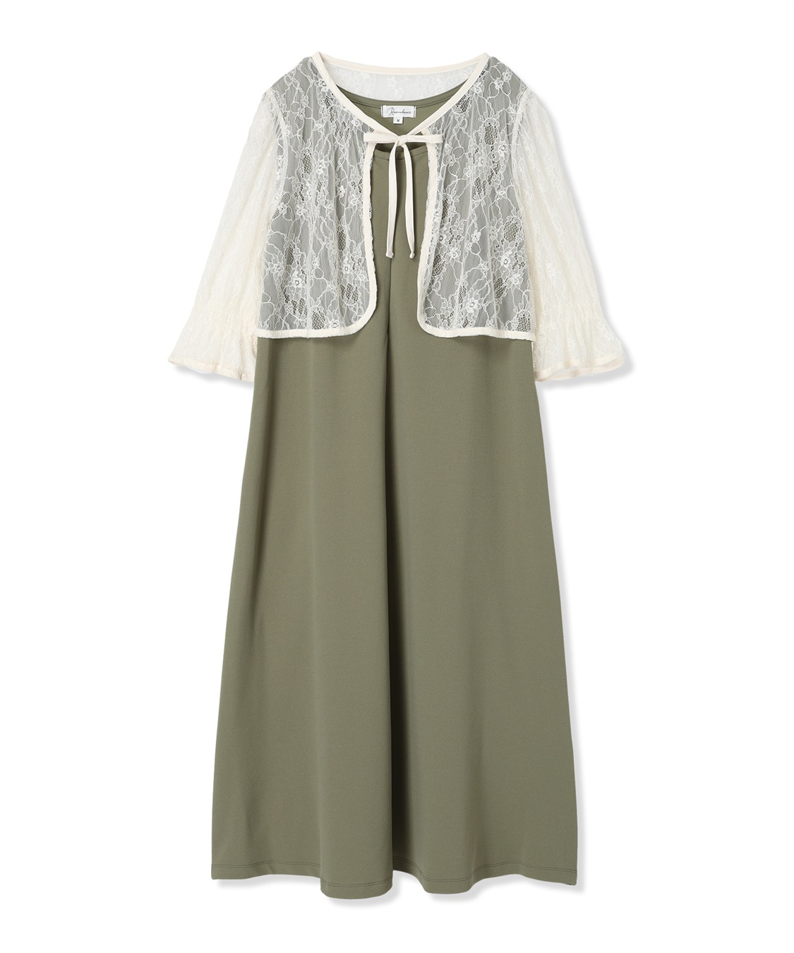 Rosemadame レースボレロドッキング フォーマルワンピース（マタニティ/授乳服）授乳口付き 授乳楽々 妊婦服 産前・産後対応_variation_2