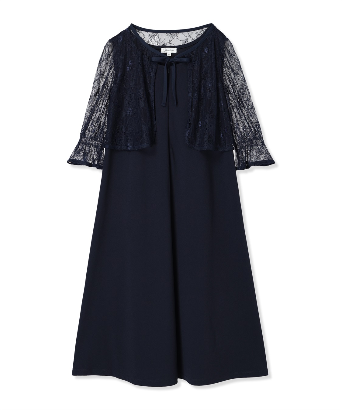 Rosemadame レースボレロドッキング フォーマルワンピース（マタニティ/授乳服）授乳口付き 授乳楽々 妊婦服 産前・産後対応_variation_3