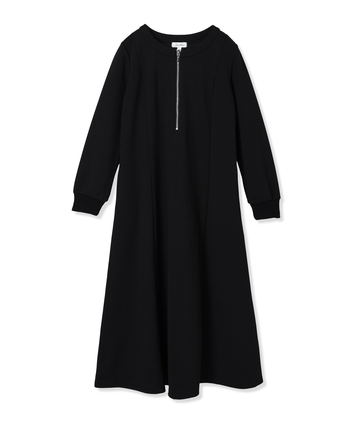 Rosemadame ダンボールフレアワンピース(マタニティ&amp;授乳服）授乳口付き 授乳楽々 妊婦服 産前・産後対応_variation_1