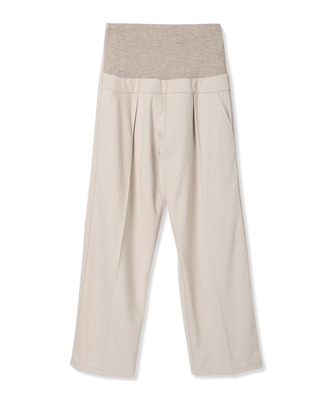 Rosemadame ニットツイル起毛セミワイドパンツ（マタニティ～産後）妊婦服 産前・産後対応_variation_2