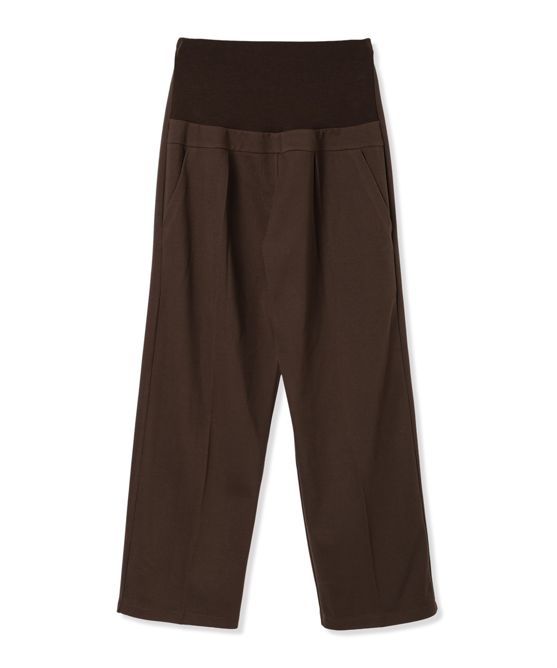 Rosemadame ニットツイル起毛セミワイドパンツ（マタニティ～産後）妊婦服 産前・産後対応_variation_3