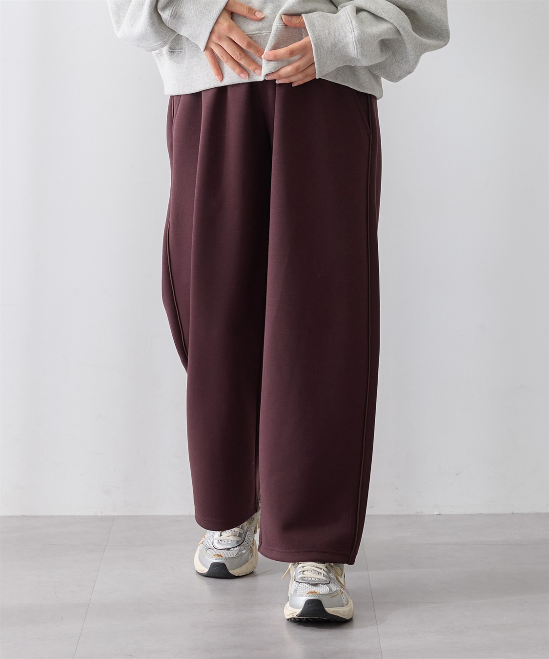 Rosemadame ダンボールカーブパンツ（マタニティ～産後）妊婦服 産前・産後対応_main