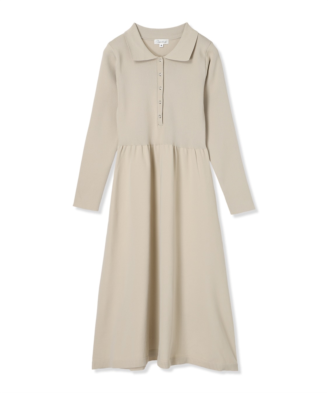 Rosemadame ポロニットワンピース(マタニティ&amp;授乳服）授乳口付き 授乳楽々 妊婦服 産前・産後対応_variation_2