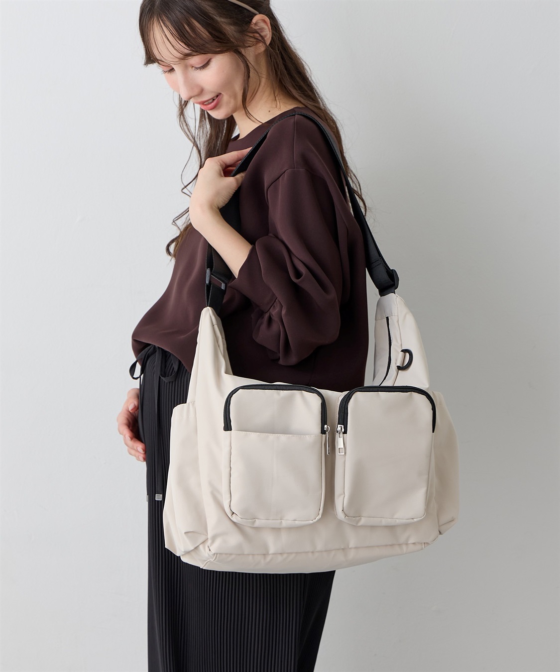 Rosemadame 【撥水】ハジカルペアレンツショルダーバッグ/マザーズバッグ_main