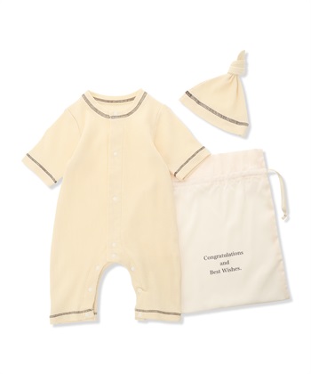 Rosemadame 【親子でお揃い】ワッフルベビー退院着_variationthumb_1