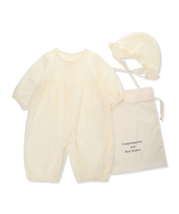 Rosemadame 【親子でお揃い】Ｗガーゼベビー退院着_variationthumb_1