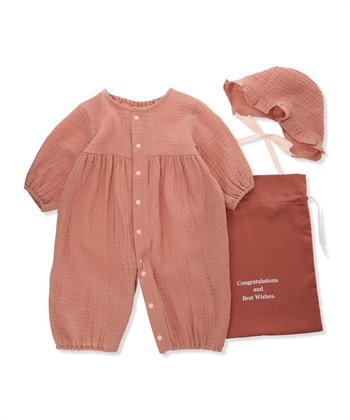 Rosemadame 【親子でお揃い】Ｗガーゼベビー退院着_variationthumb_2