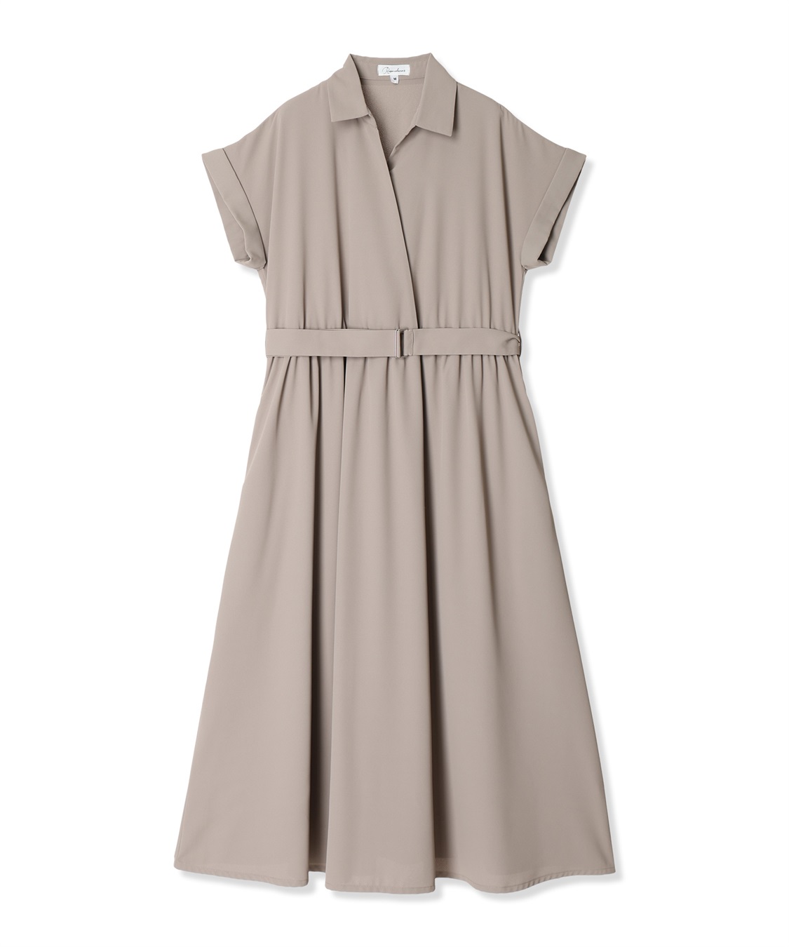 Rosemadame フレンチスリーブ スキッパ―シャツ マタニティワンピース(マタニティ&amp;授乳服）授乳口付き 授乳楽々 妊婦服 産前・産後対応_variation_2