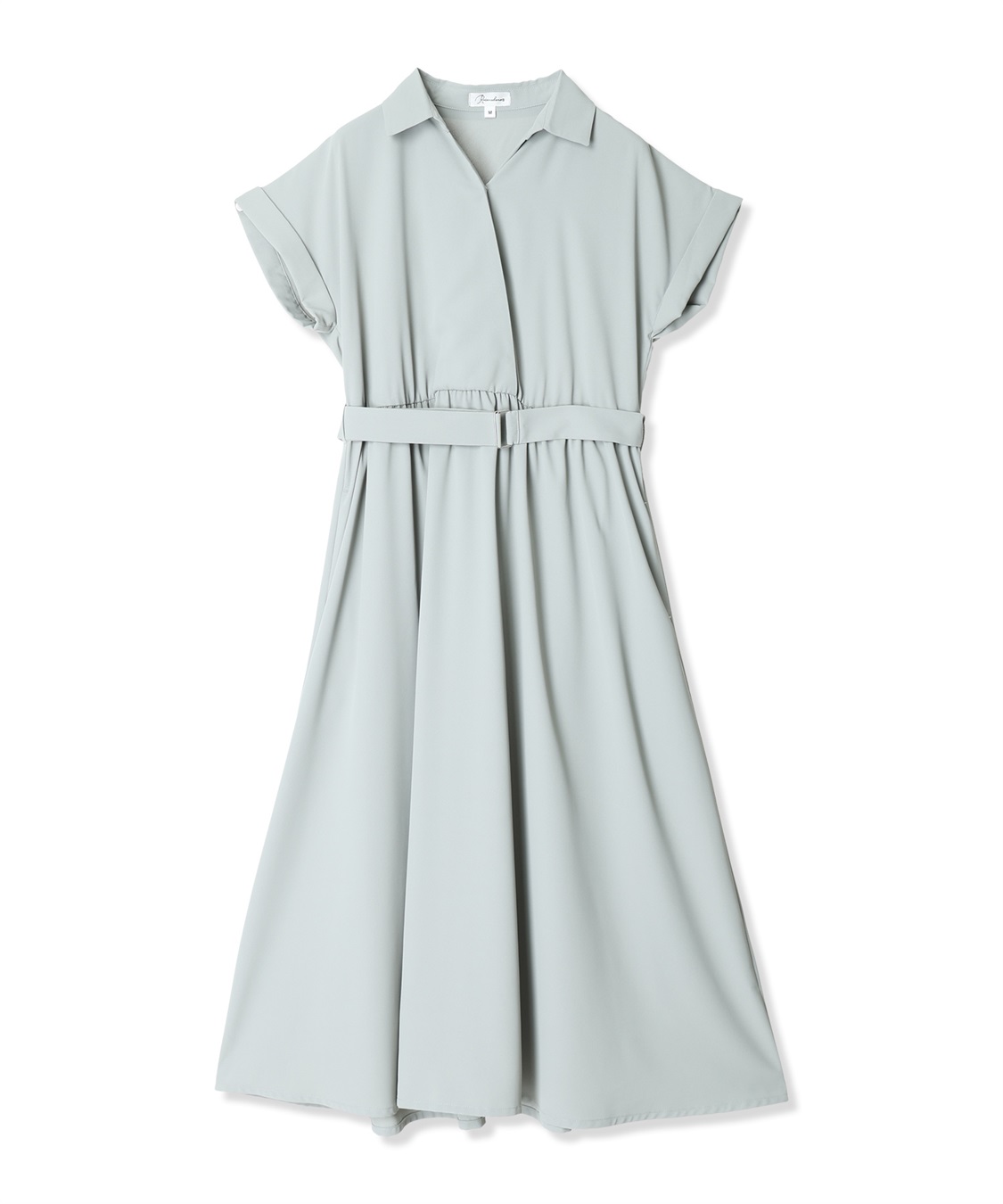 Rosemadame フレンチスリーブ スキッパ―シャツ マタニティワンピース(マタニティ&amp;授乳服）授乳口付き 授乳楽々 妊婦服 産前・産後対応_variation_3