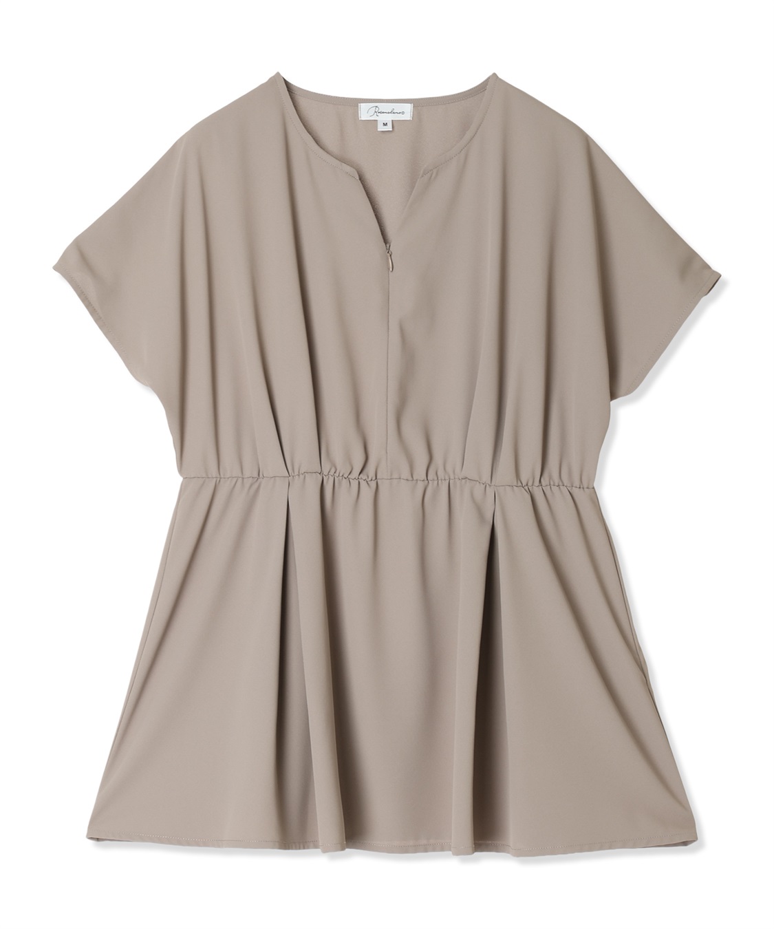 Rosemadame ウエストタック ペプラムブラウス(マタニティ&amp;授乳服）授乳口付き 授乳楽々 妊婦服 産前・産後対応_variation_2