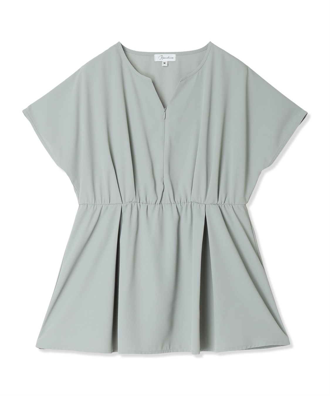 Rosemadame ウエストタック ペプラムブラウス(マタニティ&amp;授乳服）授乳口付き 授乳楽々 妊婦服 産前・産後対応_variation_3