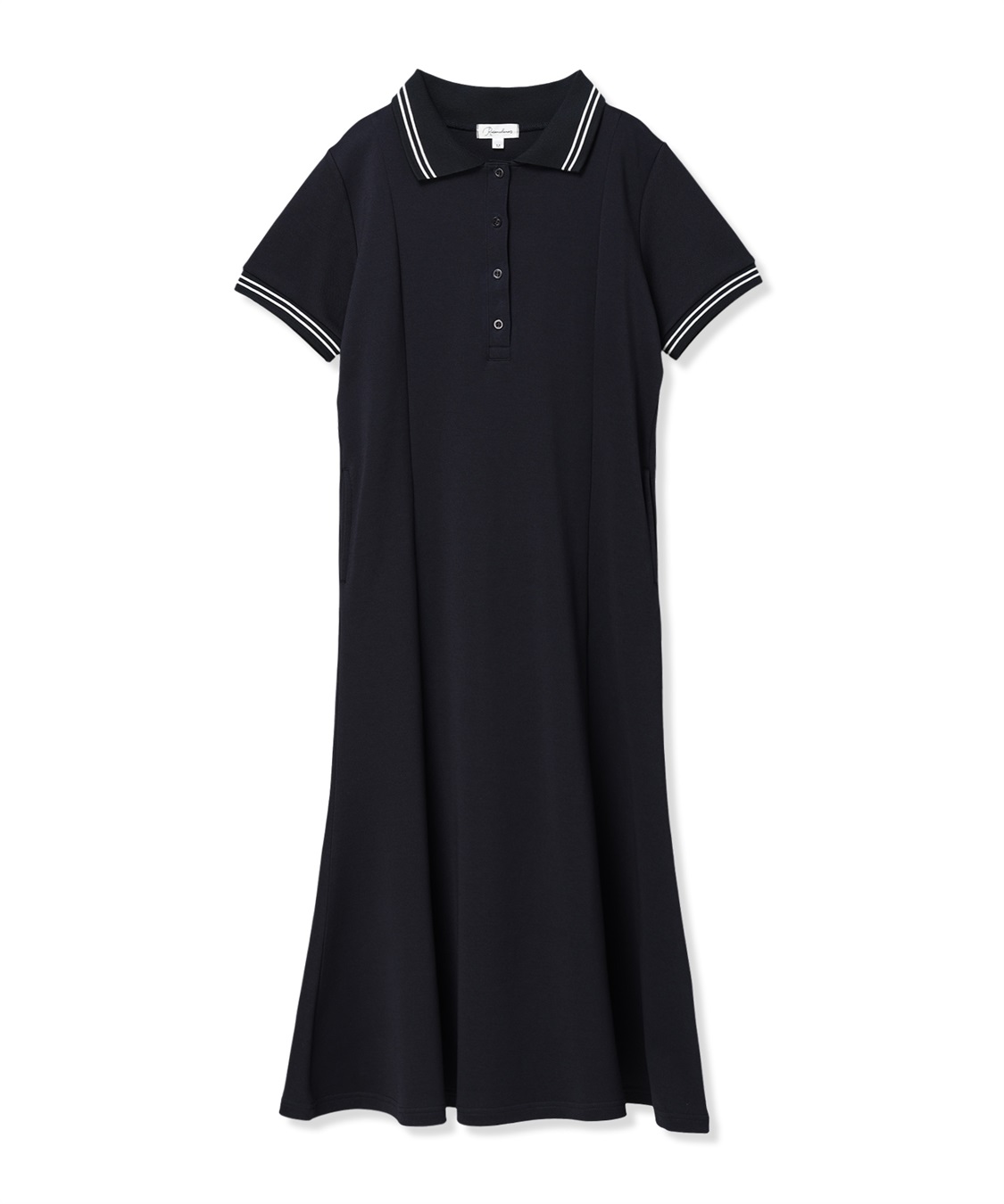 Rosemadame 【UVカット】マーメイド ポロワンピース/マタニティワンピース（マタニティ/授乳服）授乳口付き 授乳楽々 妊婦服 産前・産後対応_variation_2