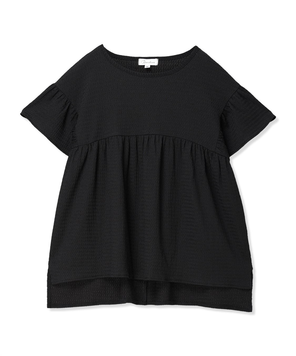 Rosemadame ゆったりフリル袖 カットジャガードブラウス（マタニティ/授乳服）セット 授乳口付き 授乳楽々 妊婦服 産前・産後対応_variation_1