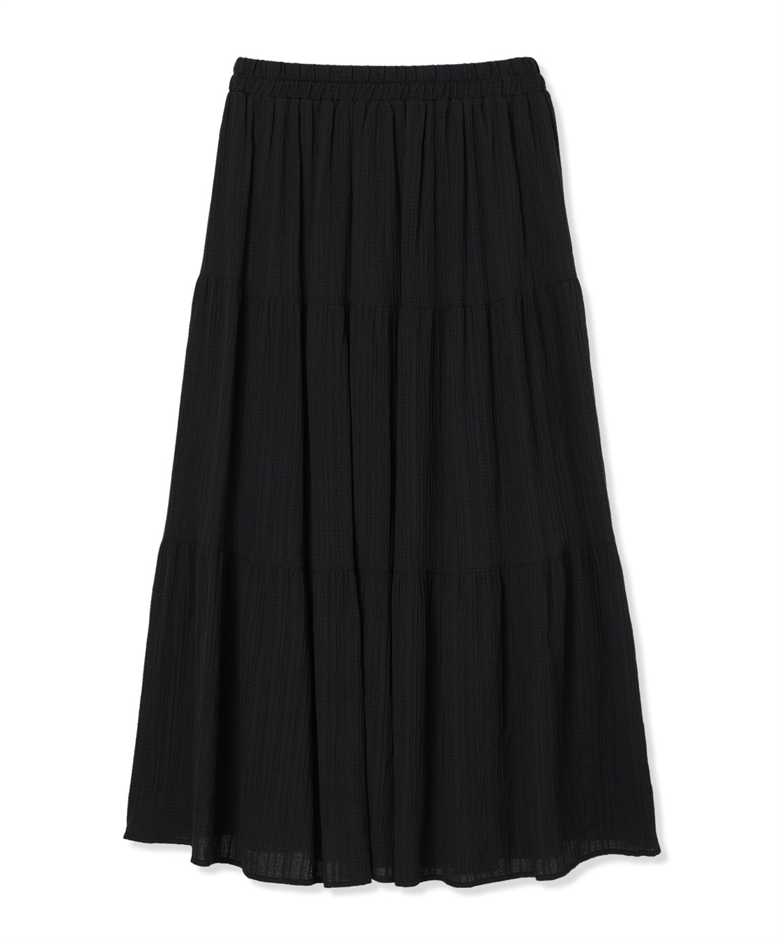 Rosemadame ドビー楊柳ティアードスカート（マタニティ/ 妊婦服）産前・産後対応_variation_1