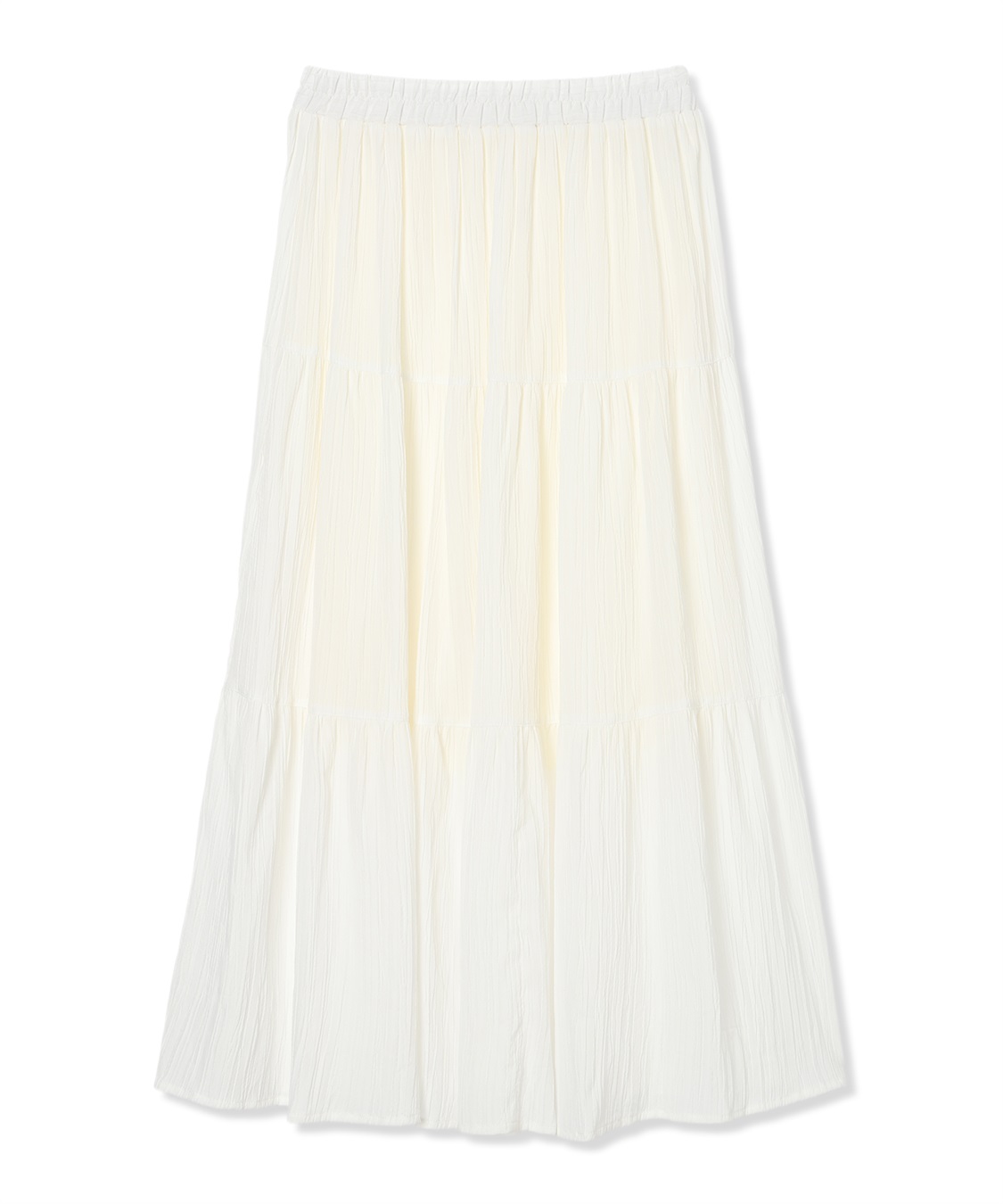 Rosemadame ドビー楊柳ティアードスカート（マタニティ/ 妊婦服）産前・産後対応_variation_2