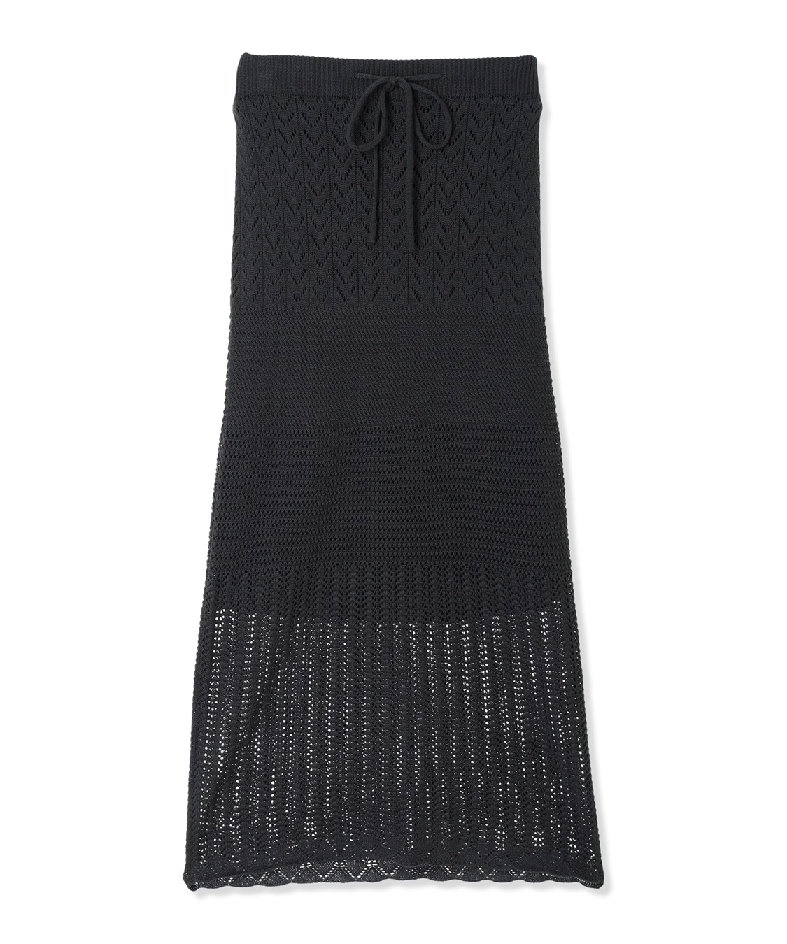 Rosemadame 透かし編みニットスカート（マタニティ～産後）妊婦服 産前・産後対応_variation_2