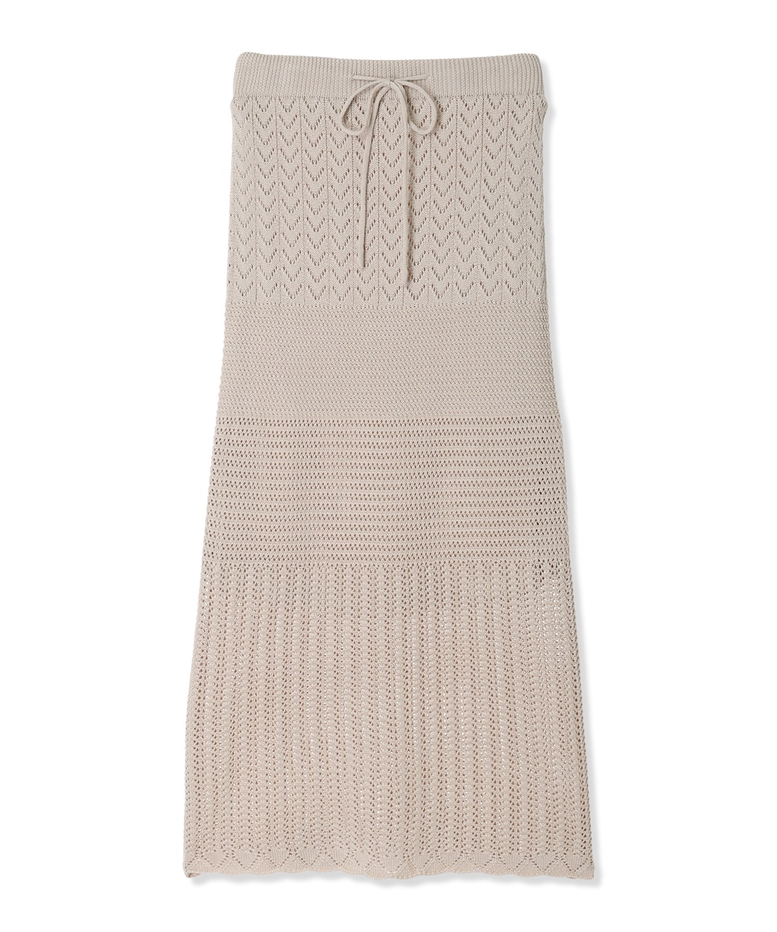 Rosemadame 透かし編みニットスカート（マタニティ～産後）妊婦服 産前・産後対応_variation_1