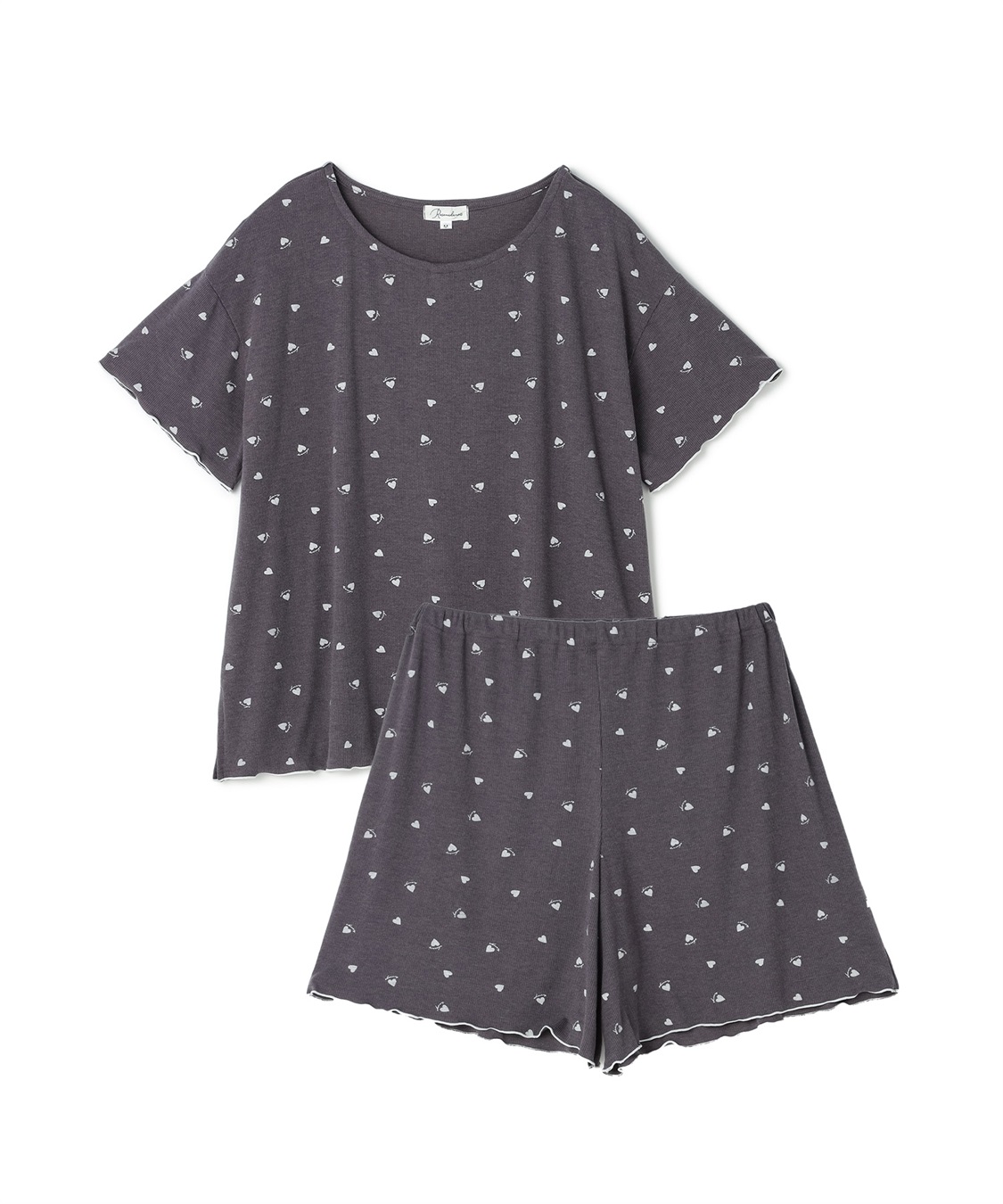 Rosemadame リブハート柄ルームウェア/パジャマ_variation_1