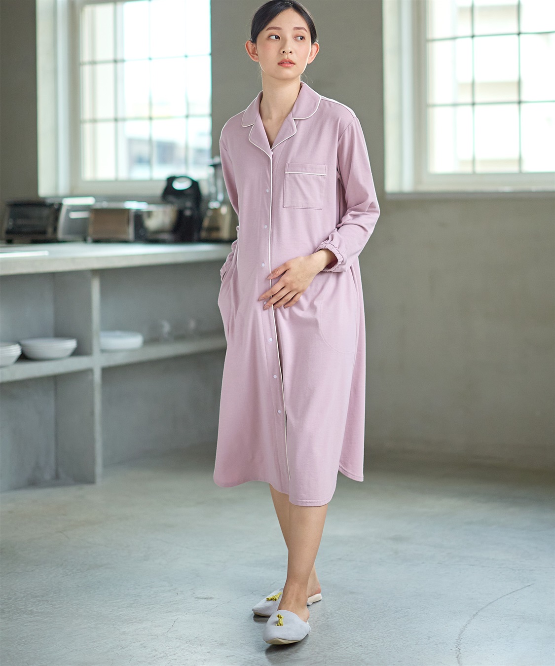 Rosemadame 帝王切開でも使えるネグリジェ/パジャマ_variation_1