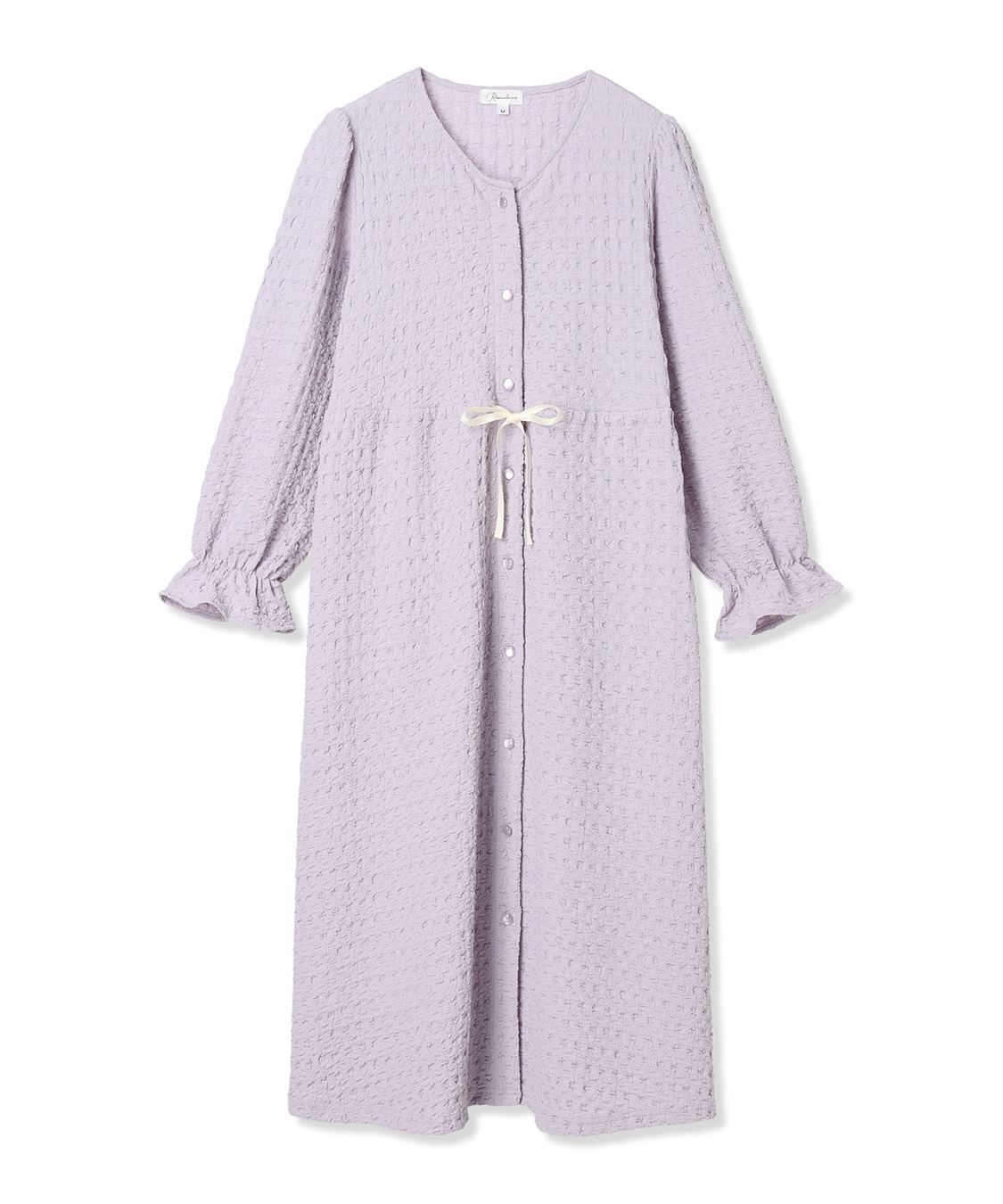 Rosemadame ふくれシャーリングリボンネグリジェ/ ワンピースパジャマ(産前・産後対応 マタニティ＆授乳服 ルームウェア)_variation_3